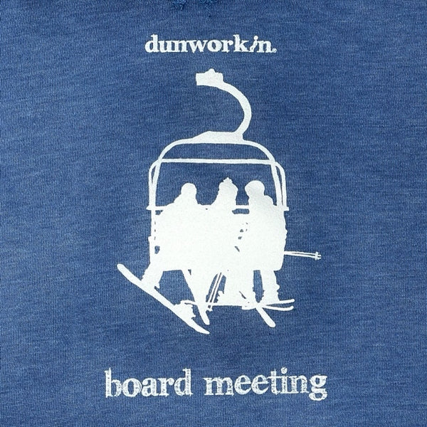 Board Meeting Chairlift Unisex Vintage Hoody
