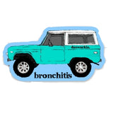Sticker Bronchitis Die Cut