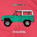 Bronchitis Women's Short Sleeve V Neck Tee