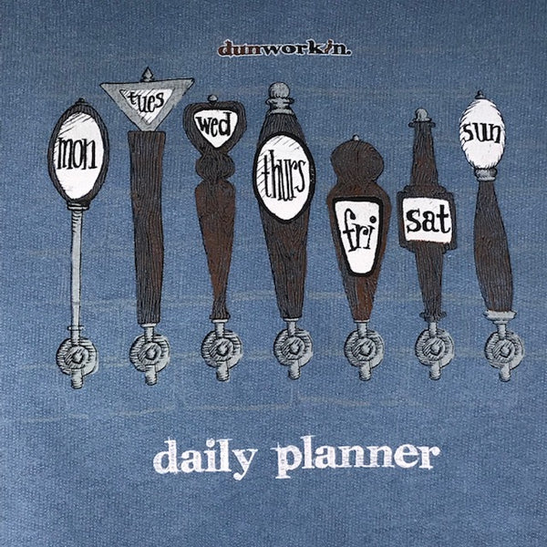 Daily Planner Unisex French Terry Hoody - dunworkin 