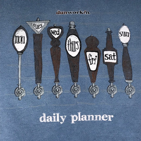 Daily Planner Unisex French Terry Unisex Pouch Pocket Crew