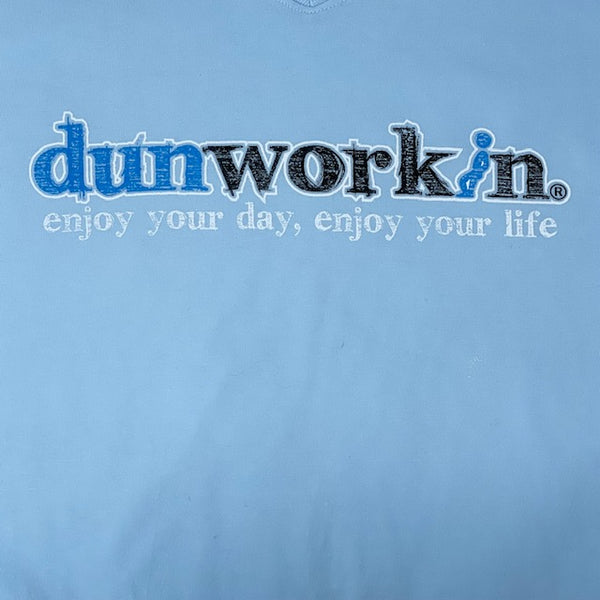 Dunworkin Enjoy Your Day, Enjoy Your Life  Women's Short Sleeve V Neck Tee