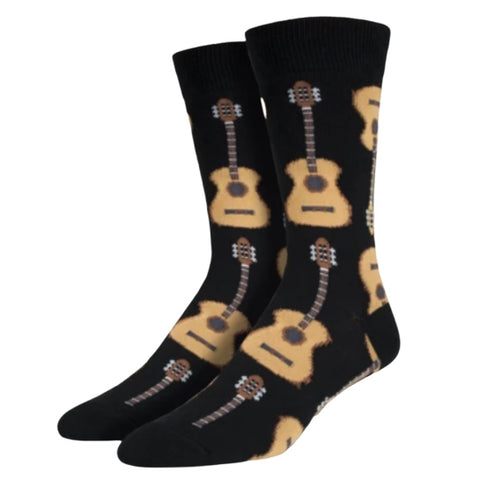 SockSmith MEN'S "Pick Up Lines" Guitar SOCKS