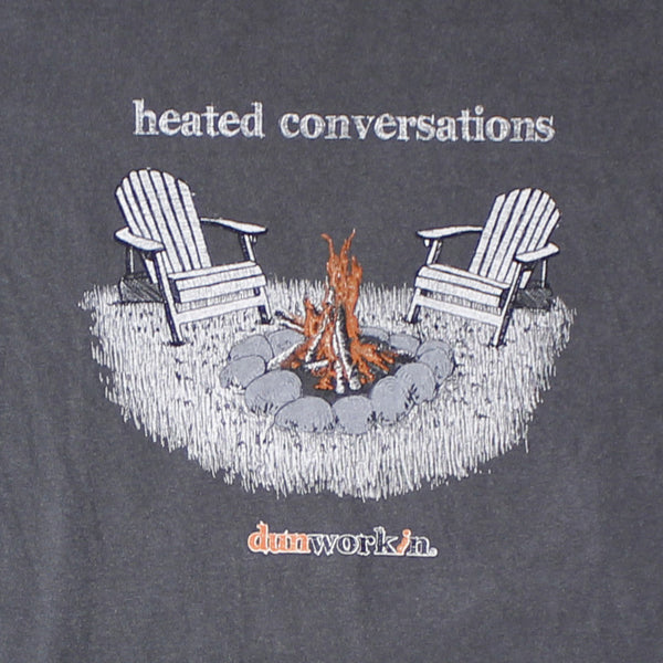 Heated Conversations Bonfire Men's Short Sleeve Tee - dunworkin 