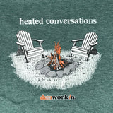 Heated Conversations Unisex Lightweight Cotton/Poly Blend SS Tee