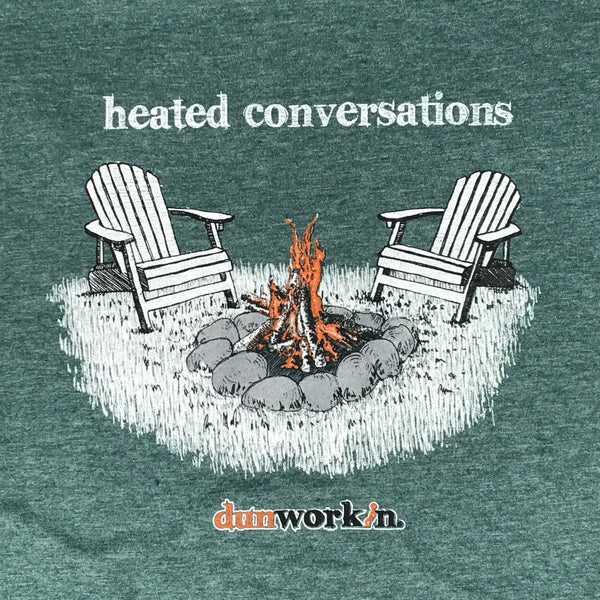 Heated Conversations Unisex Lightweight Cotton/Poly Blend SS Tee