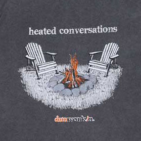 Hoodie Heated Conversations Lightweight - dunworkin 