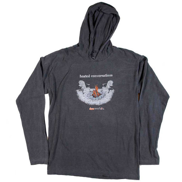 Hoodie Heated Conversations Lightweight - dunworkin 