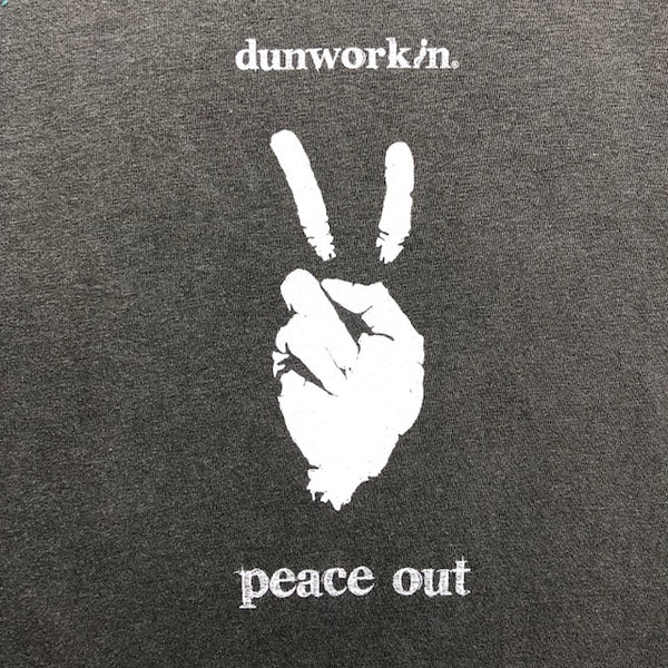 Peace Out Men's Short Sleeve Tee - dunworkin 