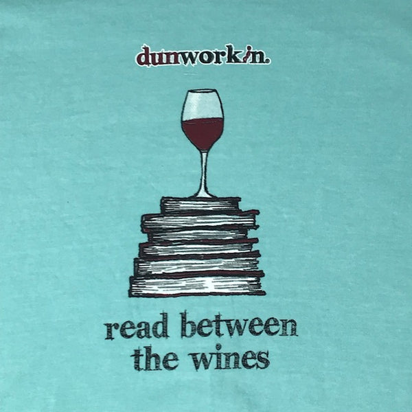 Reading Between The Wines Women's SS V Neck - dunworkin 