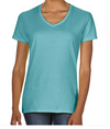 Easy Rider Women's Short Sleeve V Neck Tee